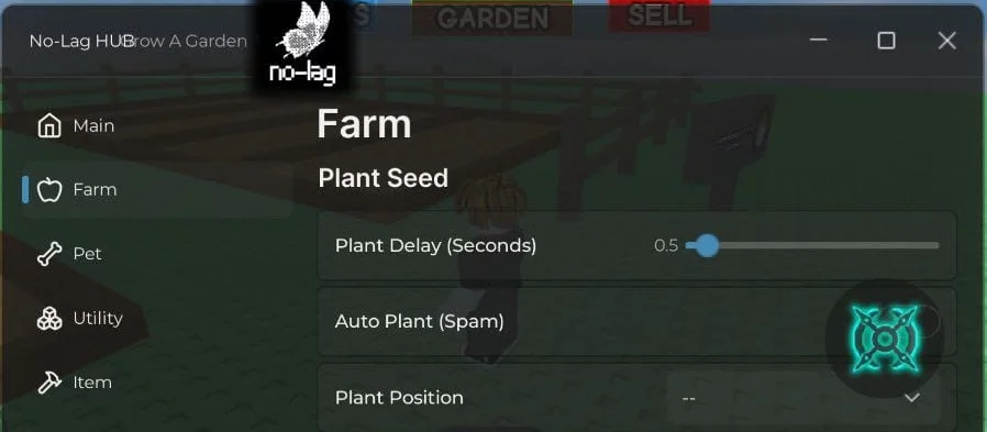 Grow a Garden Script Mobile: Auto PLant, Save Plant Position