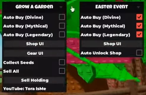 Script Grow a Garden - Infinite Seeds, Sell All, Auto Buy, Angry Plant
