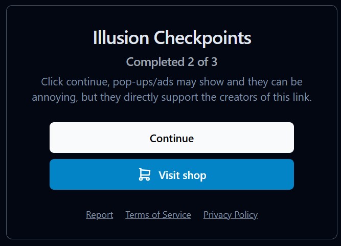 Final Illusion Executor Checkpoint To Get Key