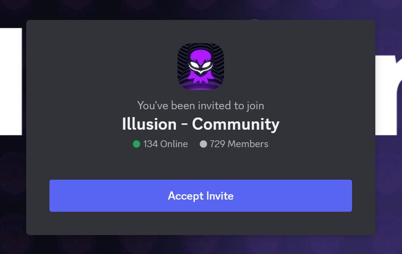Illusion Discord Latest Link